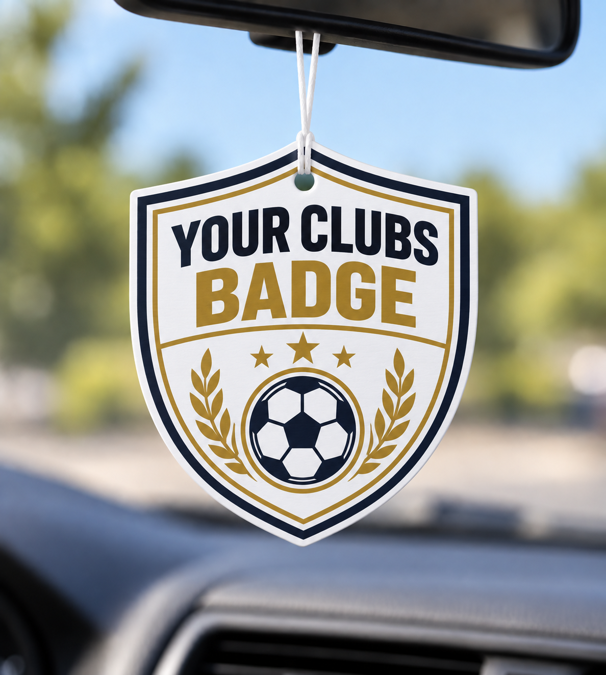 Custom Football Club Air Fresheners